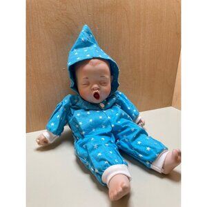 Yolandas Lullaby Babies Doll By Ashton-Drake Galleries - Blue Star Pajamas